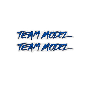 1987 GT BMX - Freestyle TEAM MODEL - Clear - decals