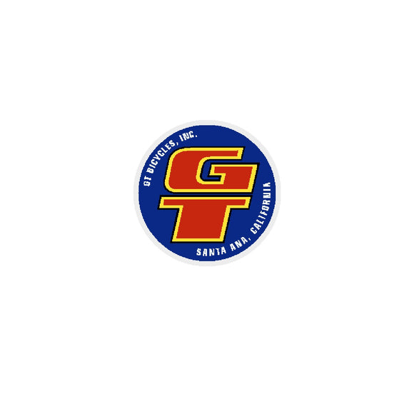 GT BMX -Santa Ana decal -  NEW FONT - for seat mast, post, or handlebar