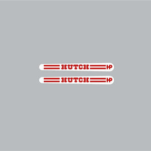 Hutch - Early HP Red and White Crank decals