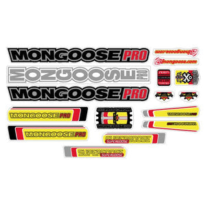 2001 Mongoose - Supergoose ALLOY Decal set