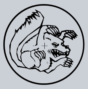 Mongoose - 90's Maurice with outer ring Sprocket decal - DIECUT