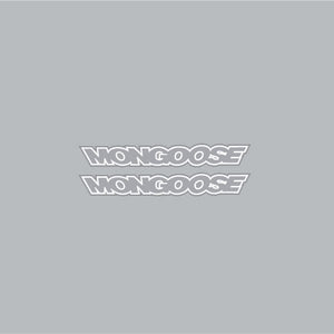 Mongoose - Mid school Crank WHITE decals