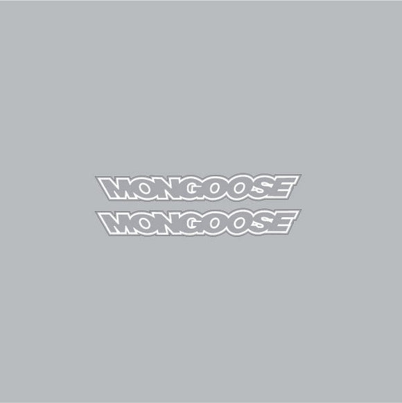 Mongoose - Mid school Crank WHITE decals