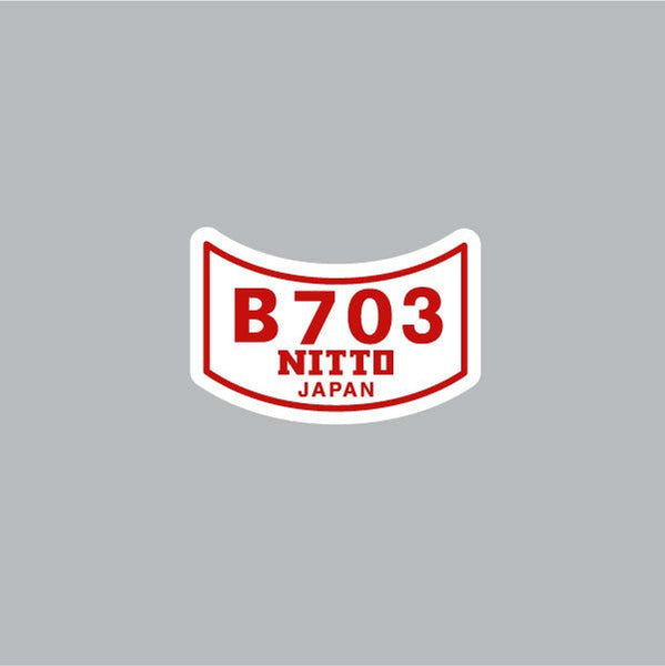 Nitto B703 bar decal | BMX Products USA