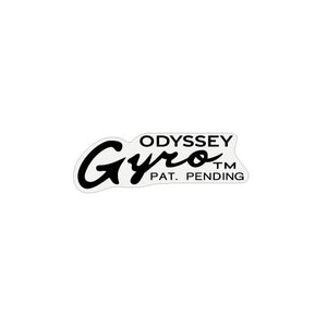 Odyssey - Gyro Gen 1 - Black on clear decal