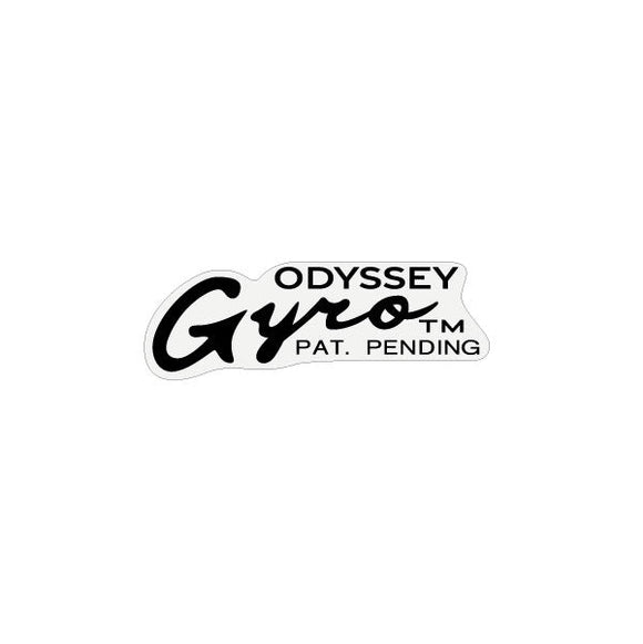 Odyssey - Gyro Gen 1 - Black on clear decal