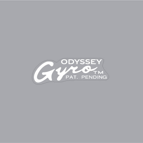 Odyssey - Gyro Gen 1 - White on clear decal