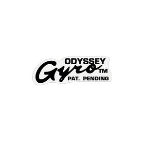 Odyssey - Gyro Gen 2 - Black on clear decal