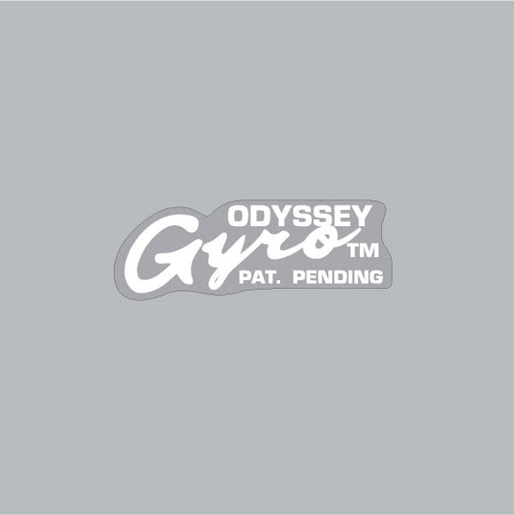 Odyssey - Gyro Gen 2 - White on clear decal