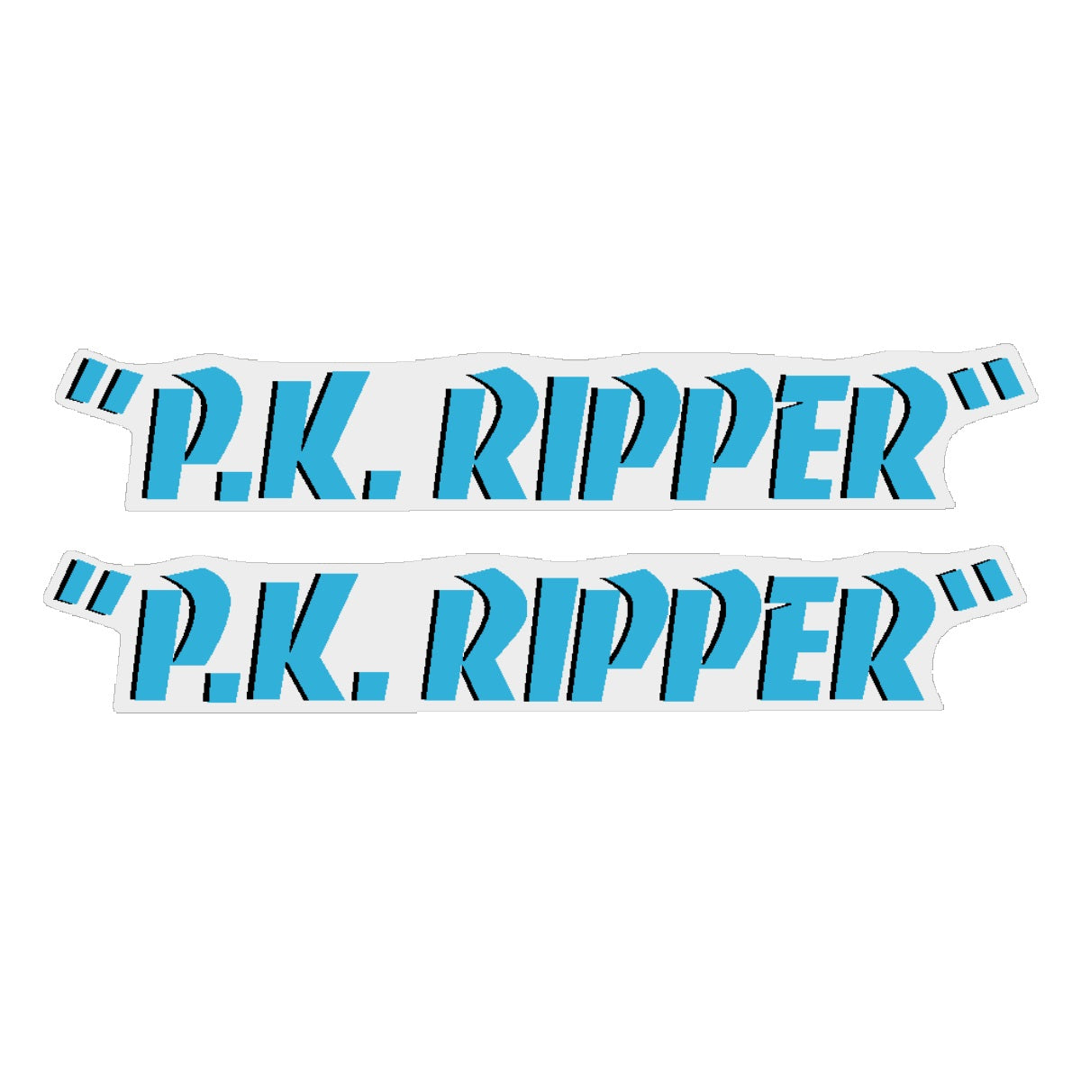 SE BIKES - P.K. Ripper down tube decals - OVERSIZED - blue-black on ...