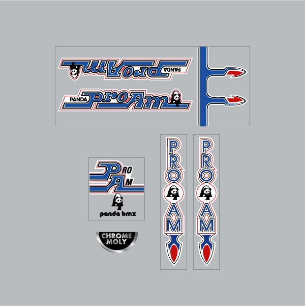 1979-80 Panda - Pro-AM Decal set