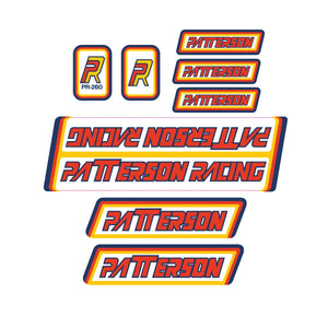 Patterson Racing - PR-260 "True Torch" Edition decal set - custom
