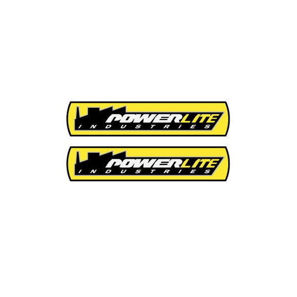 Powerlite - 90's One piece crank decals | BMX Products USA
