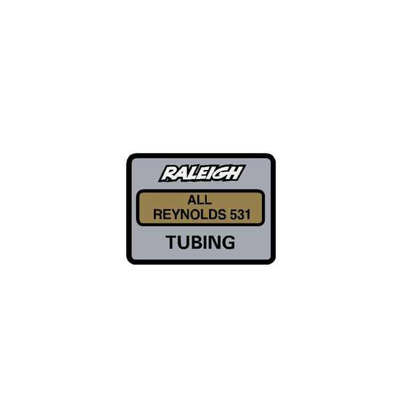 Rampar - R11- Reynolds 531 tubing - seat mast decal