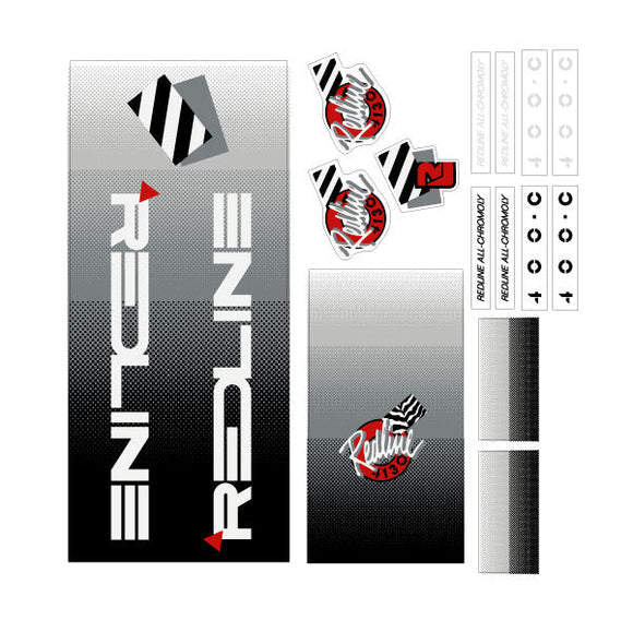1988 Redline - 400C - Red frame Decal set | BMX Products USA