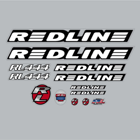 Redline - 1998 - RL444 for painted frames - Decal set