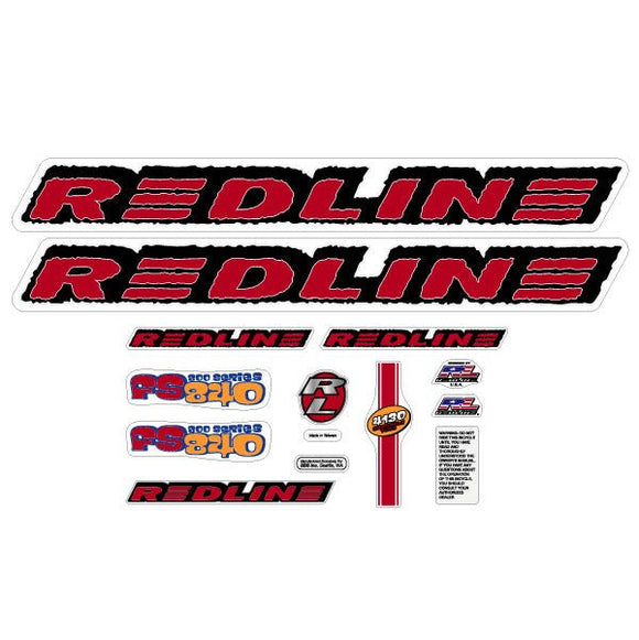 Redline - 1999 - FS840 Decal set - for Chrome frame