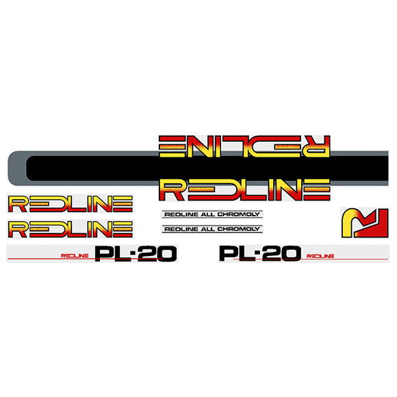 1983 Redline - PL-20 Decal set