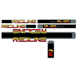 1984 Redline - PL-20 Decal set