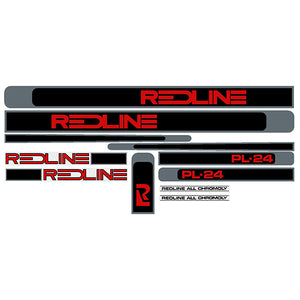 1984 Redline PL 24 Decal set