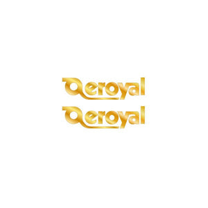 Selle Royale - "Aeroyal" seat side gold decals