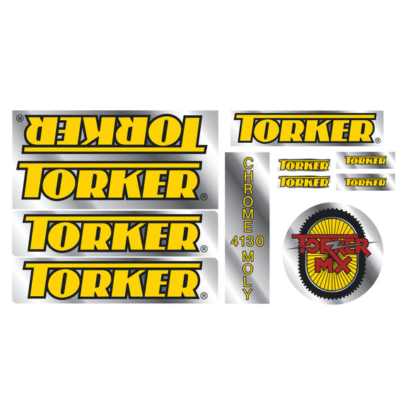 Torker - MX- Yellow HT decal set