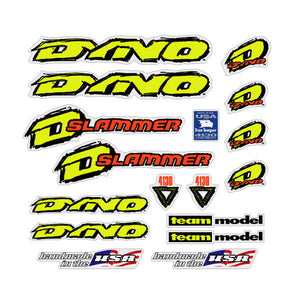 1993 DYNO - Slammer decal set on clear