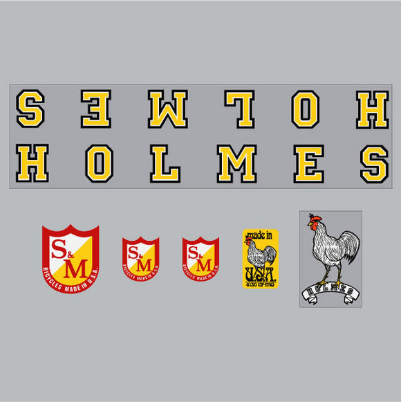 S&M - 1993 Holmes Cock decal set