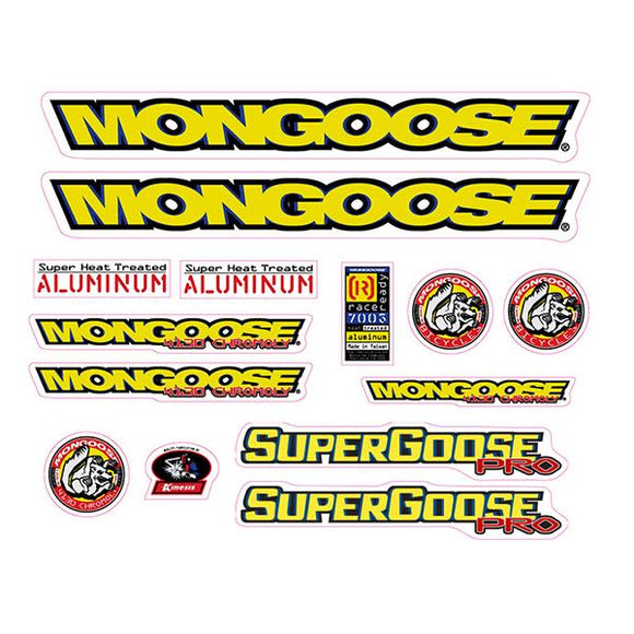 Mongoose - 1996 Supergoose Pro Decal set