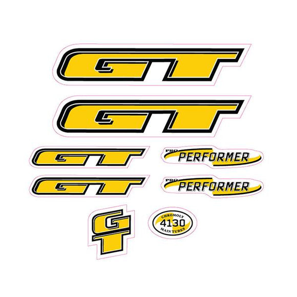 1998 GT BMX - Pro Performer - decal set