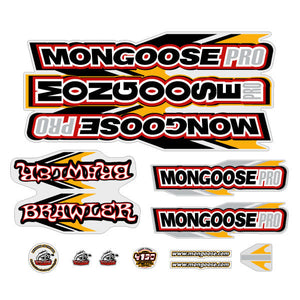 2002 Mongoose - Brawler - Decal set