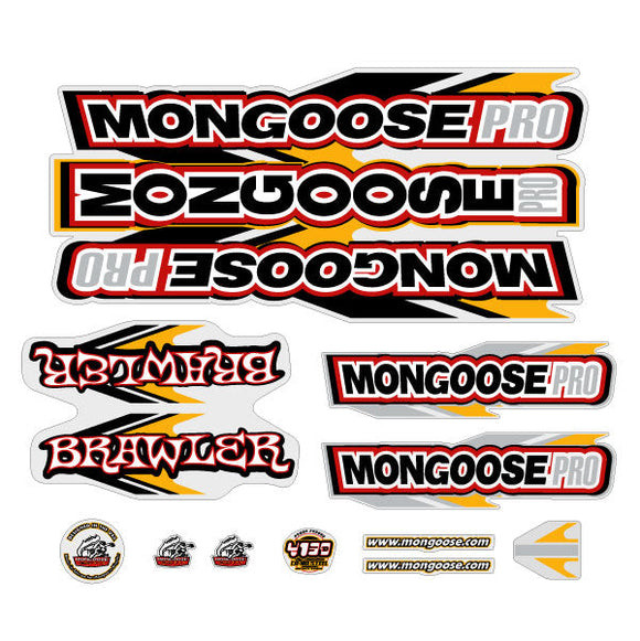 2002 Mongoose - Brawler - Decal set