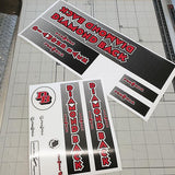 83 Diamond Back - Formula 1 Db Decal Set Old School Bmx Decal-Set