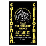 1983 Mongoose - Californian decal set - yellow