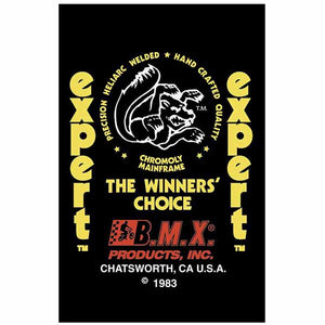 1983-85 Mongoose Expert Seatmast decal