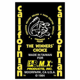1983-85 Mongoose Californian Seatmast decal