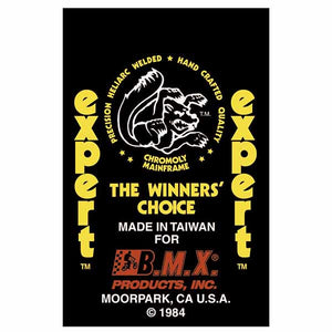 1984 Mongoose - Expert decal set - Orange/Yellow