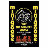 1983-85 Mongoose Minigoose Seatmast decal