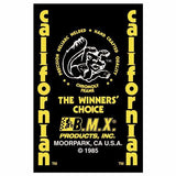 1985 Mongoose - Californian decal set - Orange/Yellow