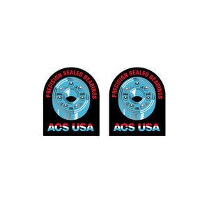 ACS - Precision Sealed bearing gen 1 hub decals