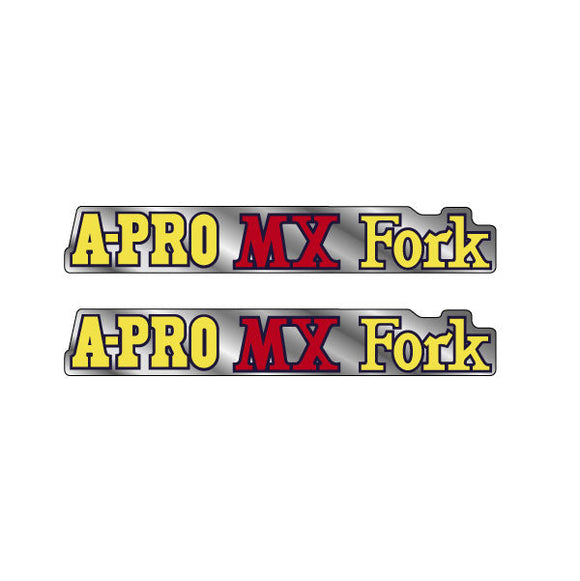 Akisu - A-PRO Red MX Fork decals
