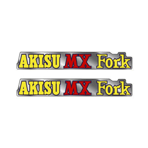 Akisu - MX Red Fork decals