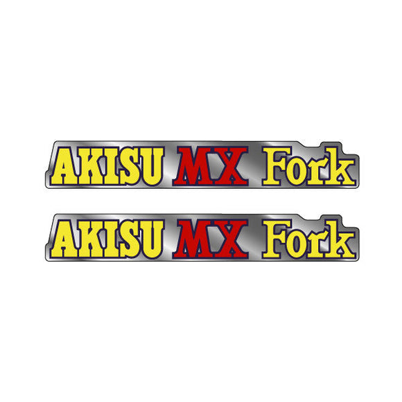Akisu - MX Red Fork decals