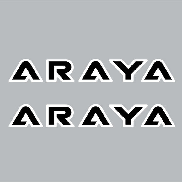 thumbnail image 2 of Araya RM-20 Super Anodized Rim Decal Stickers - BMX Wheel Set (1 Set) 2 of 6