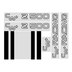 CW - Z500 Black and White Decal set
