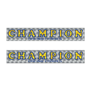 Champion - Schwerma Main tube PRISM decals