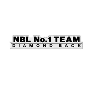 Diamond Back - 1984 NBL Bar decal