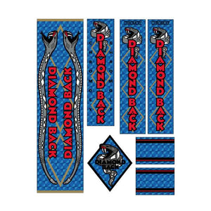 Diamond Back - 1979 BLUE PRISM decal set