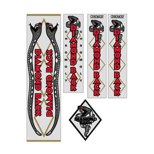 1979 Diamond Back - clear decal set