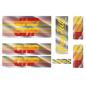 GHP - Gen 1 LONG stripes decal set